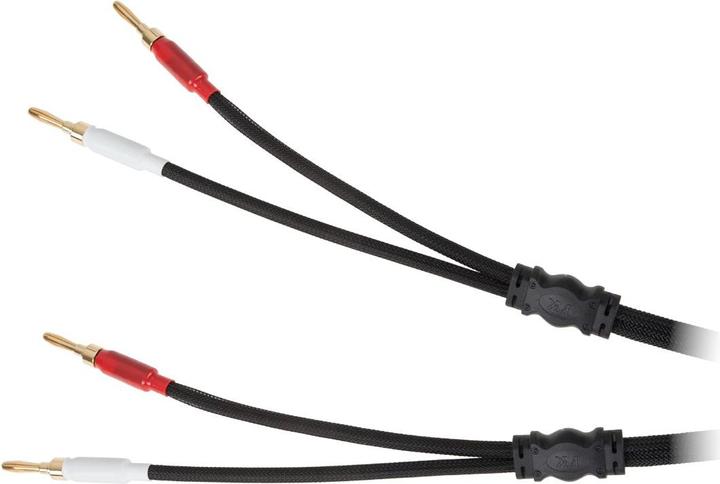 Produktbild Krüger&Matz 3,0 m Lautsprecherkabel (Bananenstecker) (3 m)