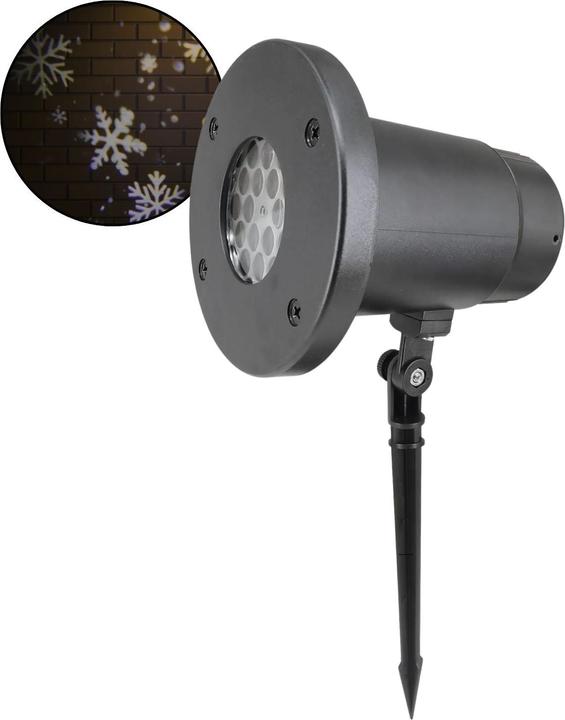 Produktbild Hermex Outdoor-Schneeflocken-Projektor Beamer Videoprojektor LED-Projektorlampe