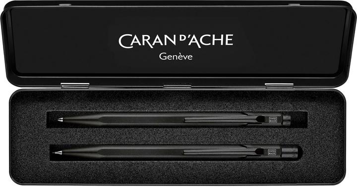 Caran d'Ache 849 Black Code Set Sonderedition (Nero, Nero, 2x)