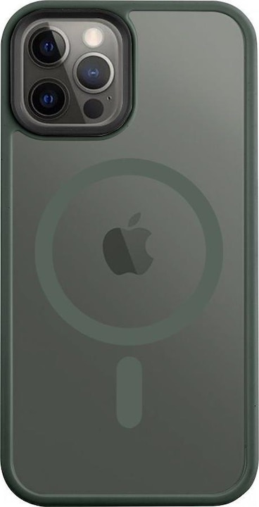 Immagine prodotto Source MagForce Hyperstealth Cover per iPhone 12|12 Pro Verde Foresta (Apple iPhone 12 Pro)