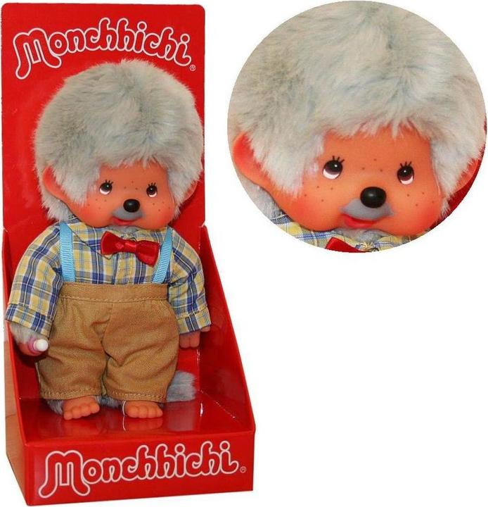 Actual product image Monchhichi Cuddly toy grandfather 20 cm (20 cm)