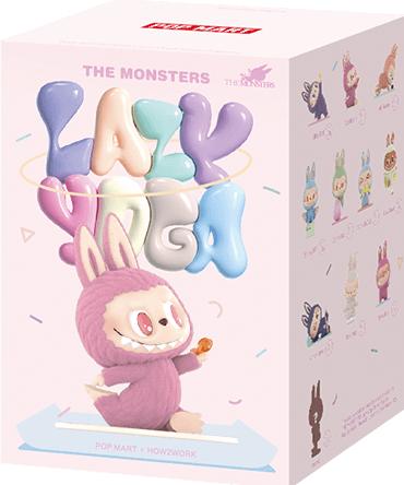 Actual product image Pop Mart Labubu The Monsters Lazy Yoga Series Figures Sealed Case (Einzelpack)