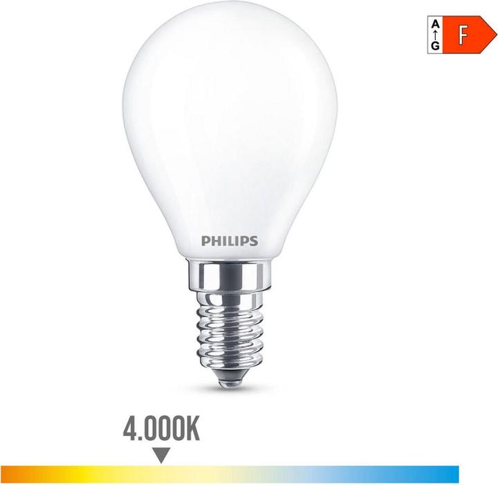Energy Label Philips Lamp (E14, 470 lm, 1x)