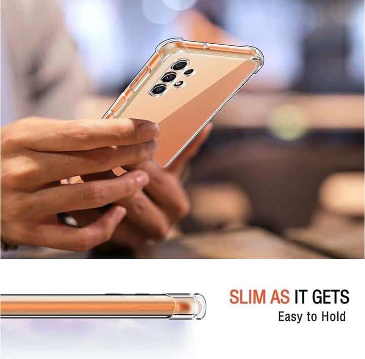 Actual product image Screenguard Crystal Soft Airbag Bumper (Samsung Galaxy A13)