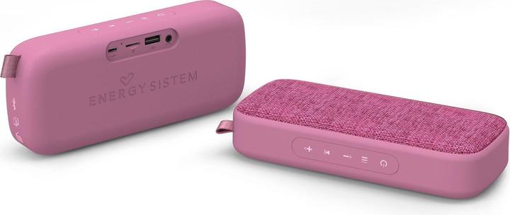 Actual product image Energy Sistem Box 3+ Portable Stereo Speaker Pink 6 W (9 h)