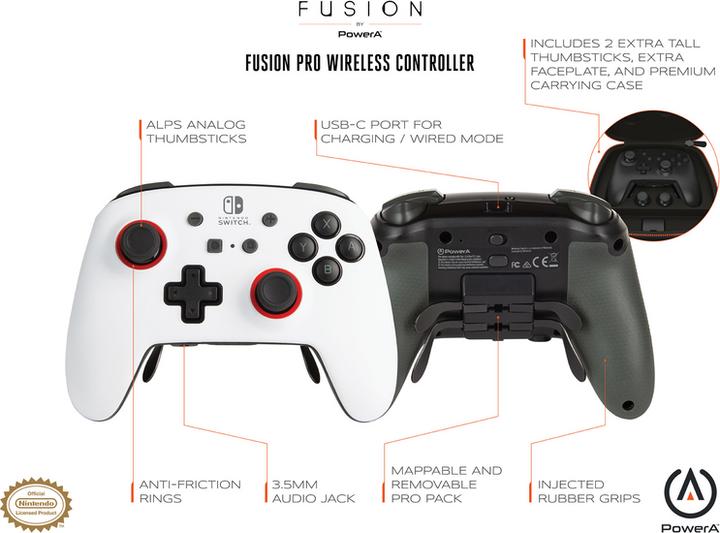 Actual product image PowerA Fusion Pro (Switch, Switch Lite, Switch OLED)
