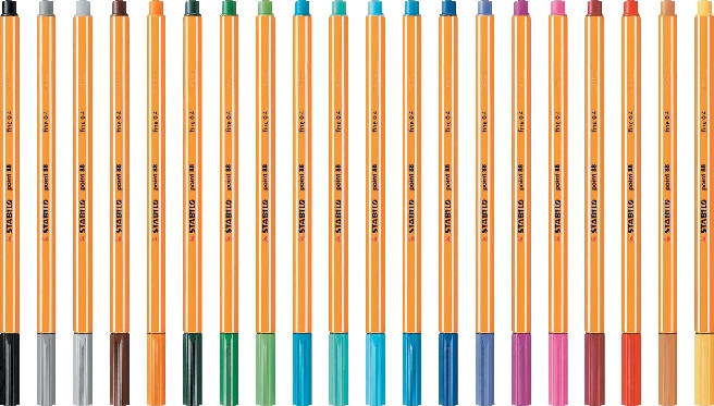 Produktbild STABILO point 88 Fineliner (Dunkelgrau, 1 x)