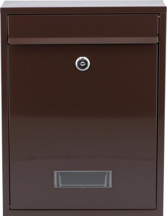 Actual product image Toya VOREL Mailbox 360 x 260 x 80mm BROWN 78557
