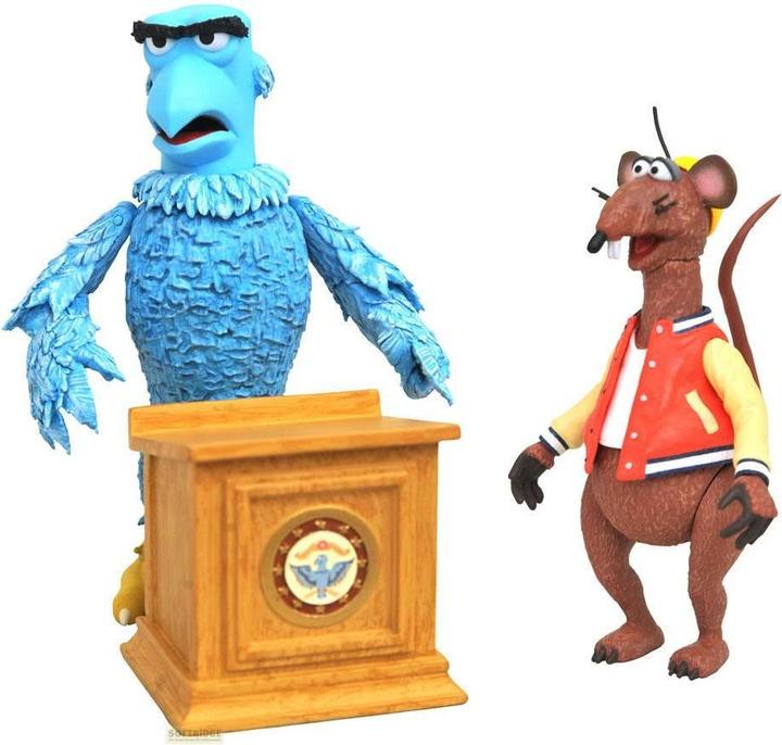 Diamond Select Toys The Muppets Select Action Figures Double Pack Sam the Eagle & Rizzo the Rat