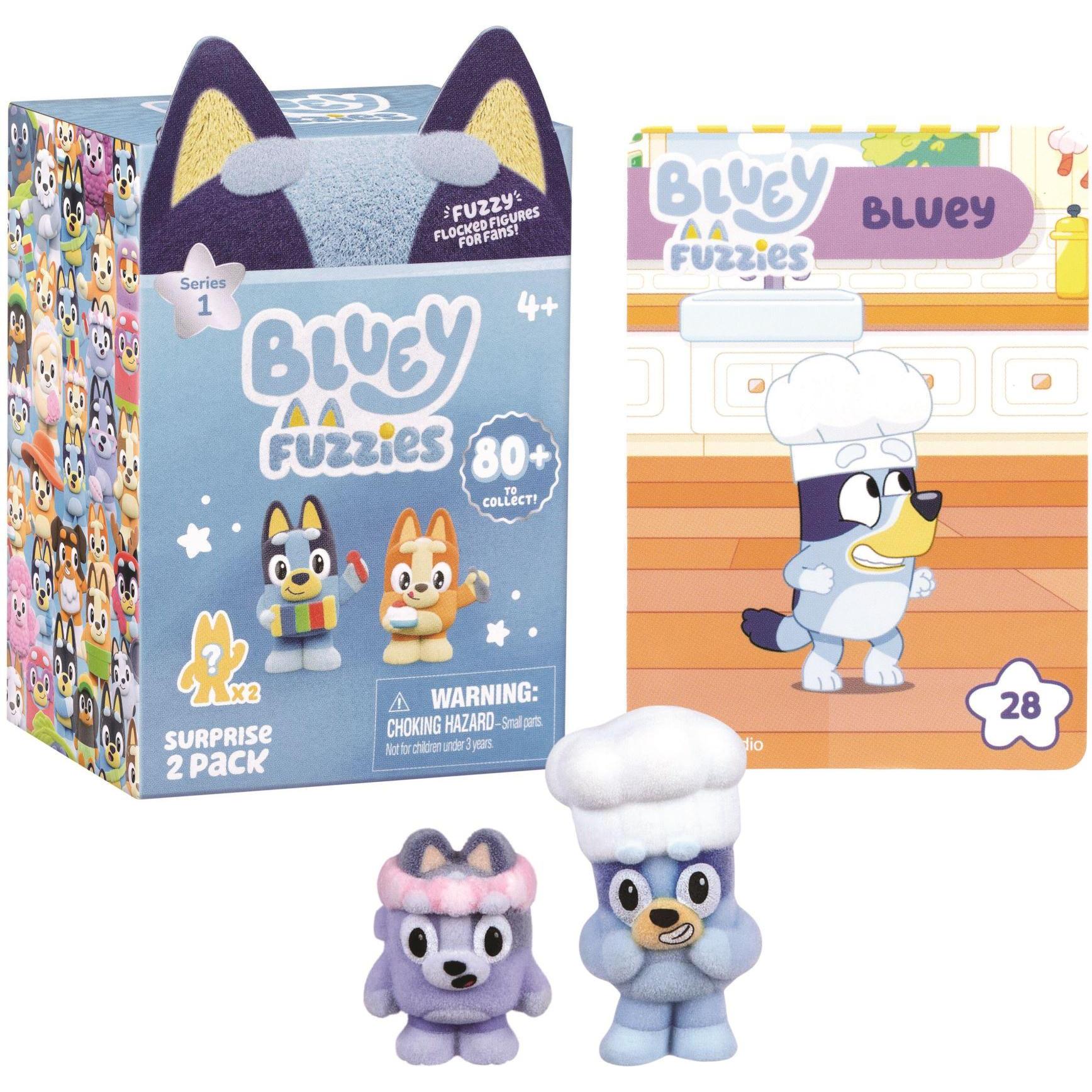 Bluey Fuzzies – Mini Figures – 2 pack (90452)