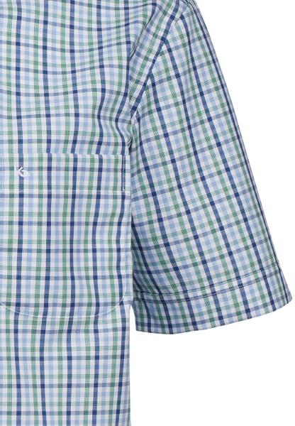 Immagine prodotto Kauf Firenze Button Down Kurzarm modern fit mit Kontrast (S)