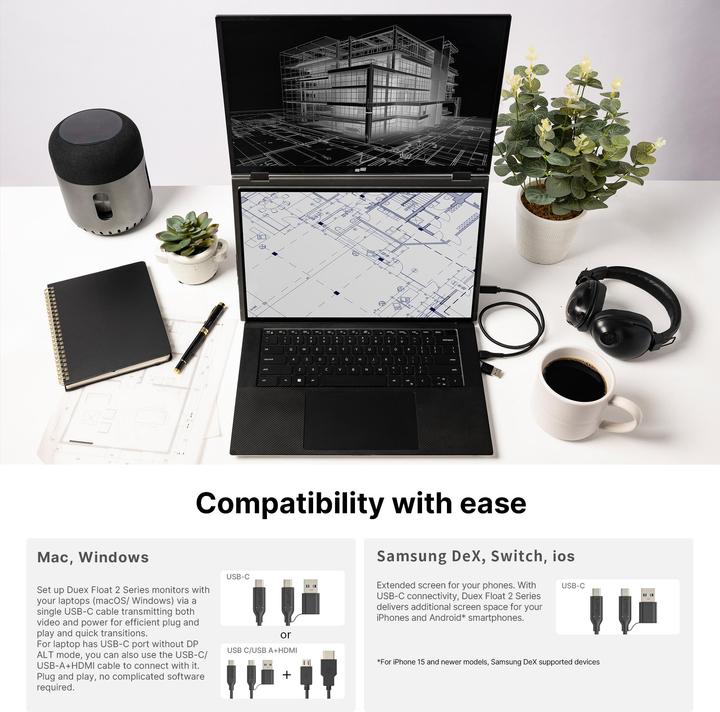 Produktbild Mobile Pixels Duex Float 2 Pro (2560 x 1600 Pixel, 16")