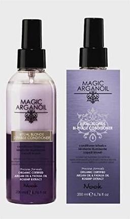 Produktbild Nook Magic Arganoil Ritual Blonde 2-Phasen Illuminating Conditioner (200 ml)
