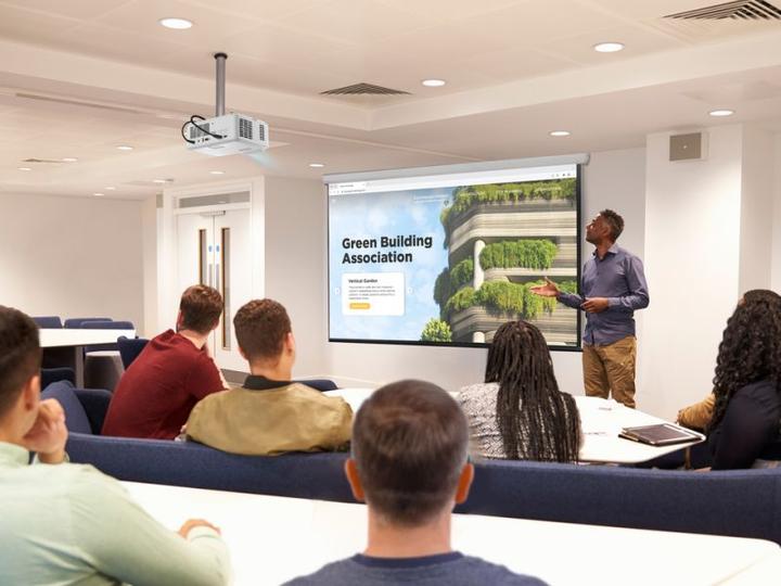 Actual product image Viewsonic LSD400HD Laser Projector (Full HD, 4000 lm, 1.48 - 1.62:1)