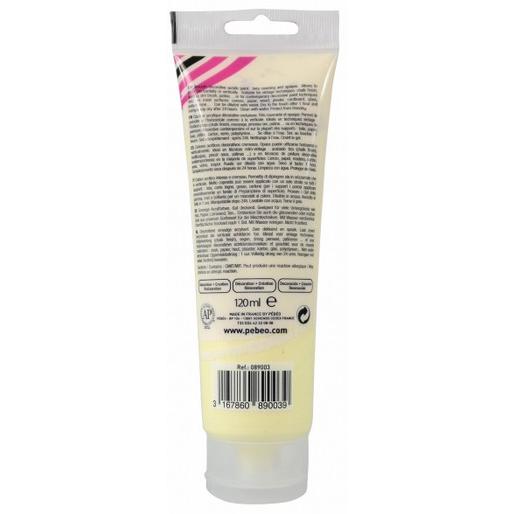 Thumbnail - Pebeo, Künstlerfarbe + Bastelfarbe, Decocrème Matt Acrylfarben (Pastellgelb, 120 ml)