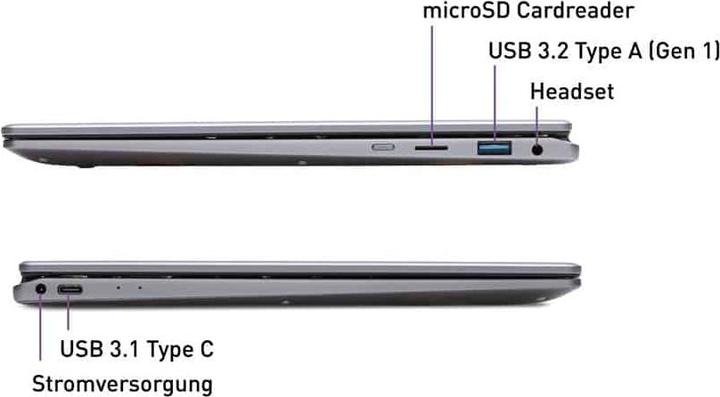 Immagine prodotto Wortmann Terra Mobile 360-13U (13.30", 512 GB, 16 GB, DE, Intel Core i5-1235U)