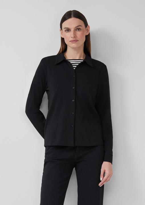 Produktbild s.Oliver T-Shirt Elastische Jerseybluse (48)