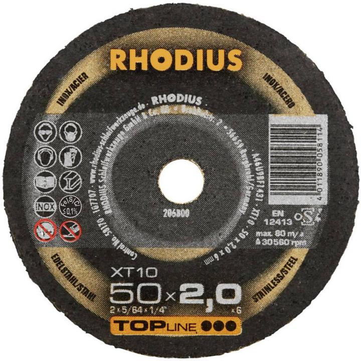Actual product image Rhodius Cutting disc 50 x 2.0 x 6.0 mm