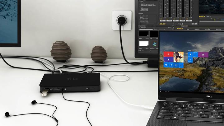 Actual product image i-tec C31dualdockpd (USB-A, USB-C, 3 Ports)