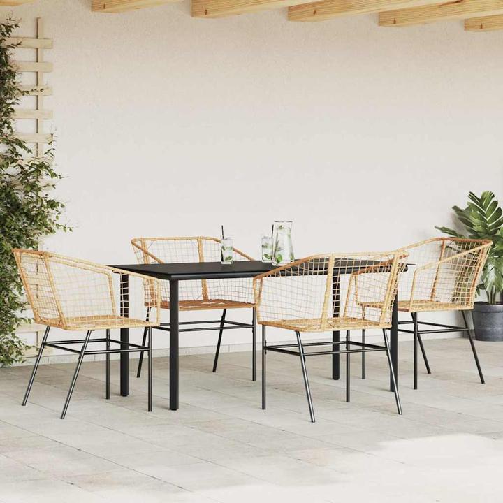 Actual product image vidaXL Garden dining set (160 cm)