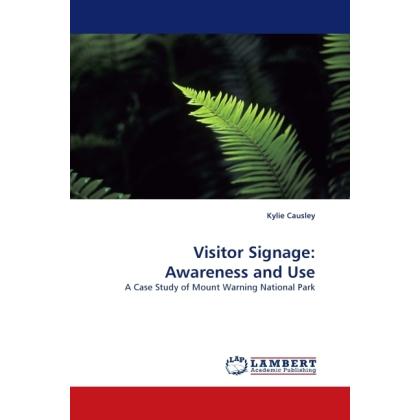Visitor Signage: Awareness and Use, Fachbücher