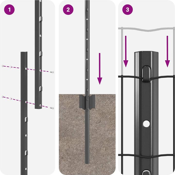 Produktbild vidaXL Aussenbarriere