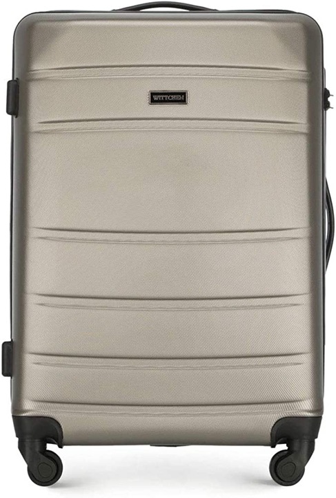 Immagine prodotto Wittchen Globe Line Modern, Champagne (98 l, Bagaglio a mano (fino a 50 litri), M (50 - 90l), L (90 - 115l))
