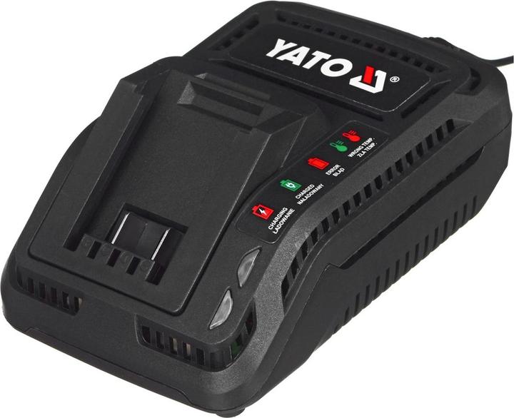Produktbild Yato Profi Akku-Winkelschleifer 18V 125mm inkl. 2000MAH Akku und Schnellladegerät YT-82826 (125 mm)