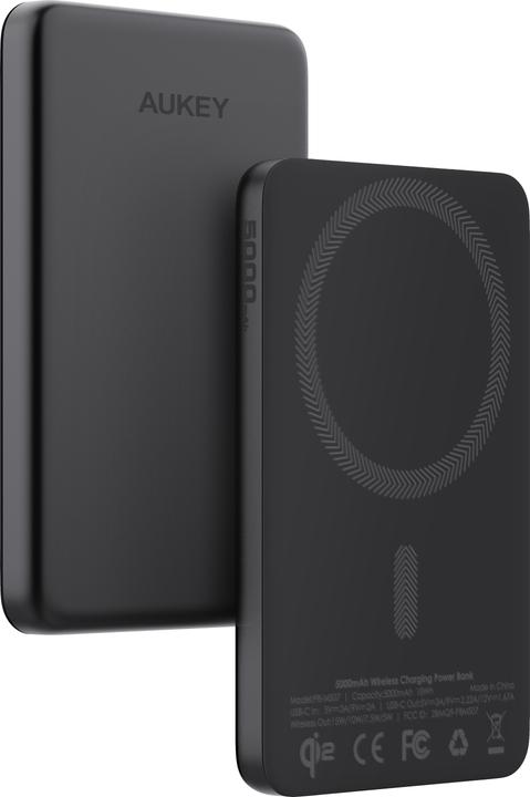 Produktbild Aukey Mag Fusion Slim (5000 mAh, 18 W, 18 Wh)