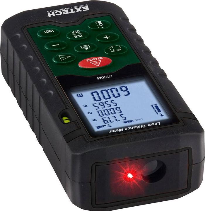 Actual product image Extech DT60M laser range finder (60 m)