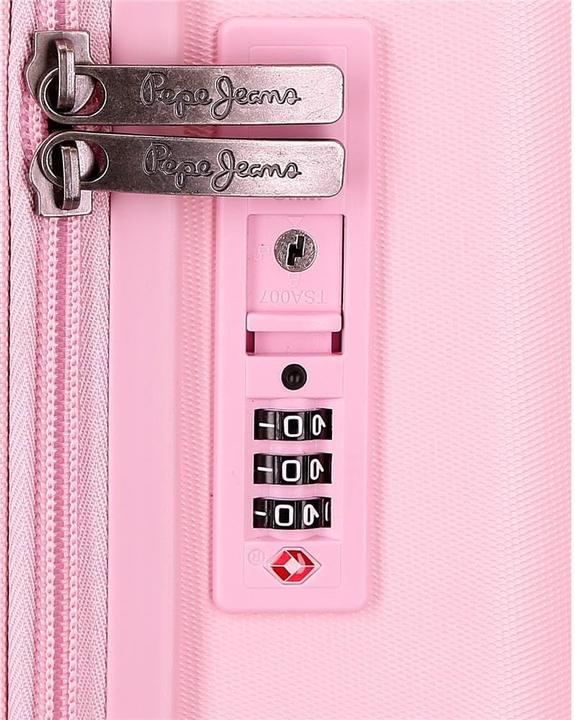 Actual product image Pepe Jeans Medium Suitcase with Expandable Capacity, TSA Lock, and Multi-Directional Wheels (79 l)