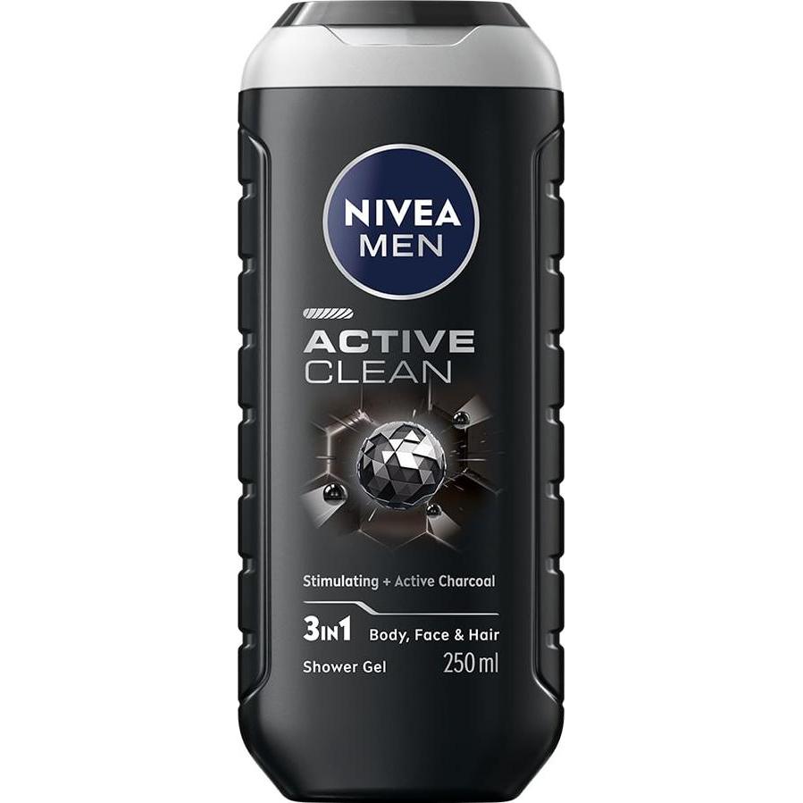 NIVEA, Duschmittel, Men Active Clean (250 ml)