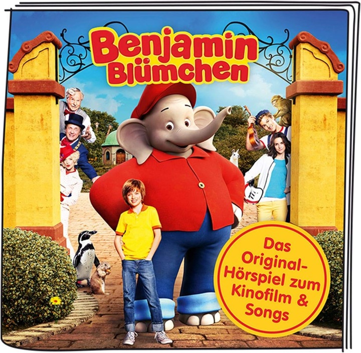 Actual product image Tonies Benjamin Blümchen- The Film Radio play about the cinema film (German)