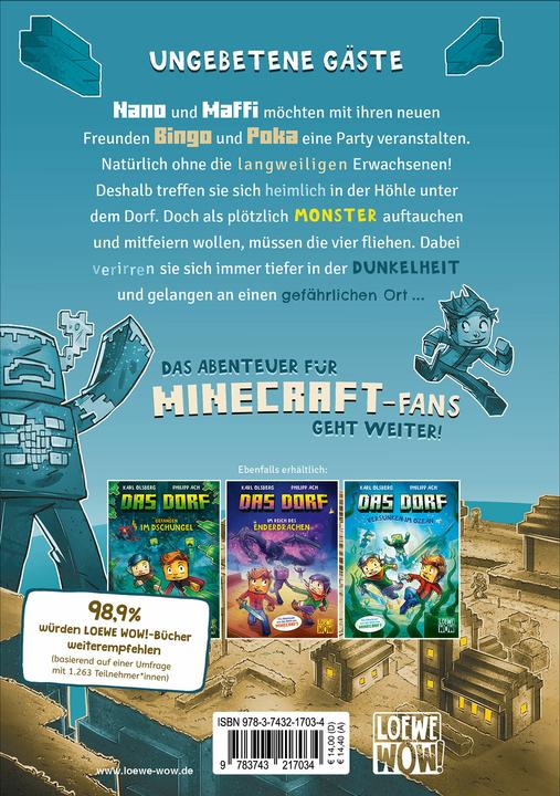 Produktbild Loewe Das Dorf (Band 6) - Verloren in der Finsternis (Karl Olsberg, Loewe Wow!, Deutsch)