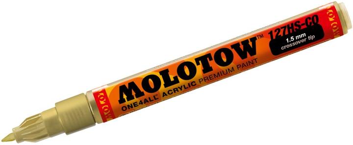 Image du produit Molotow MARQUEUR ACRYLIQUE 1.5mm OR METAL (Or Métallique, 1.50 mm, 1 x)