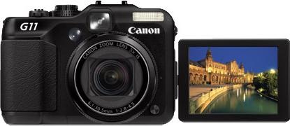 Canon PowerShot G11, 10 mégapixels, zoom optique 5x, noir (1/1.7 ")