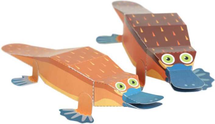 Produktbild Pukaca Papierspielzeug. Maxi Schnabeltier (1 x)
