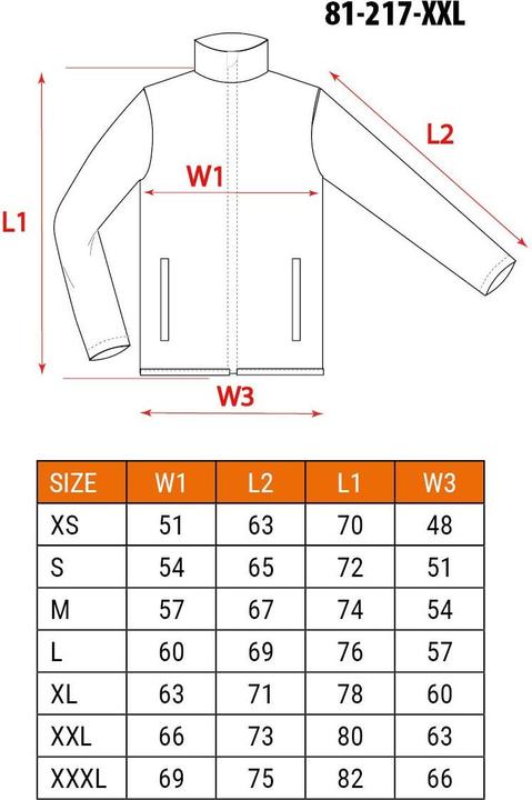 Nährwerte und Zutaten Topex 2 in 1 Arbeitsjacke 100% Baumwolle | Ripstop XXL (XXL)