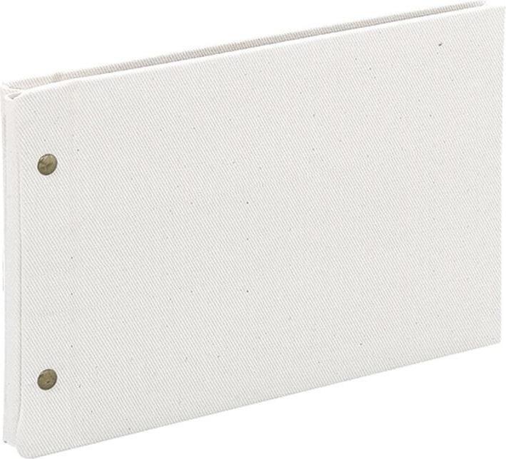 Nakabayashi A5 Terrakotta-Fotoalbum, weiss, horizontal