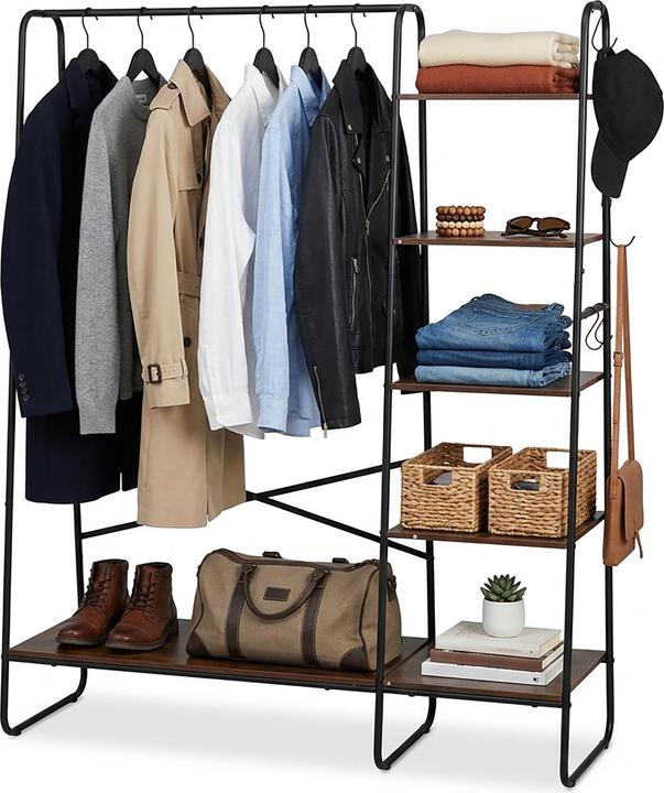 Actual product image Relaxdays coat rack