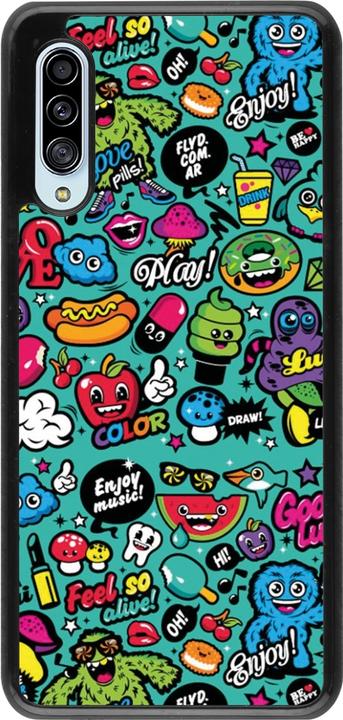 Actual product image PhoneLook Cover cartoons old school (Samsung Galaxy A90 5G)