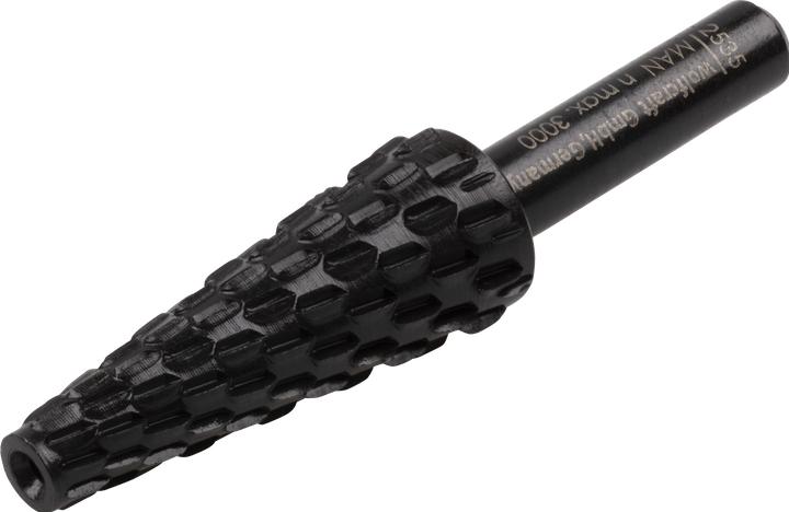 Actual product image wolfcraft 1 Profile rasp metal conical ø5-13x35mm (35 mm)