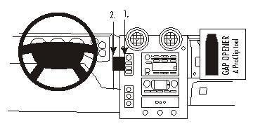Immagine prodotto Brodit 853216 Supporto per auto Hummer H2