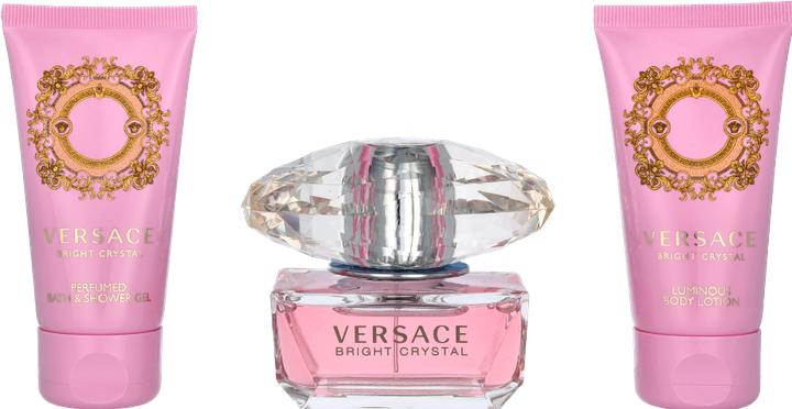Produktbild Versace Bright Crystal Christmas 2023 Eau de Toilette 50 / Body Smoother / BG (Parfum Set)