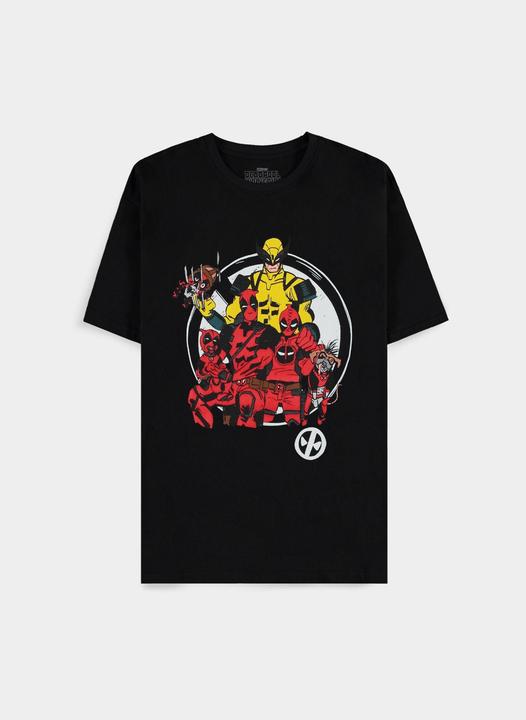 Produktbild Difuzed Deadpool - Family Portrait - Men's Short Sleeved T-shirt - 2XL (XXL)
