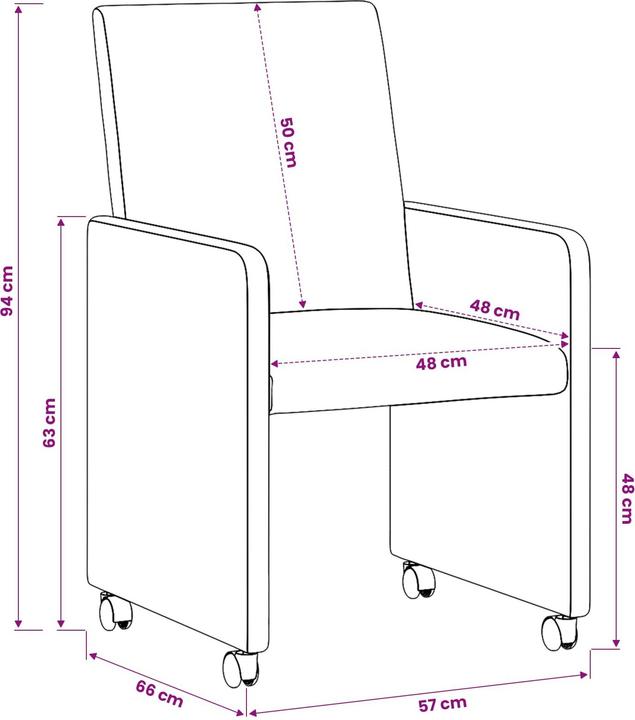 Produktbild vidaXL Esszimmerstuhl