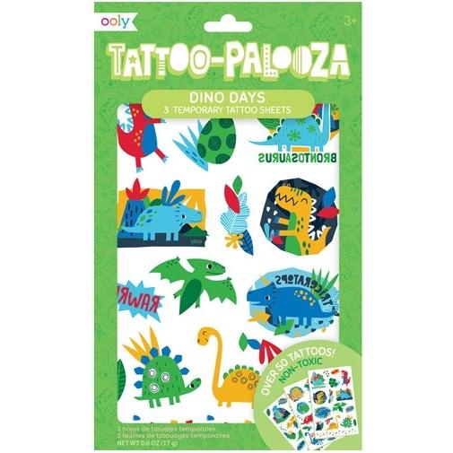 Kolorowe Baloniki Tattoo Palooza Temporäre Tattoos Dino Tage