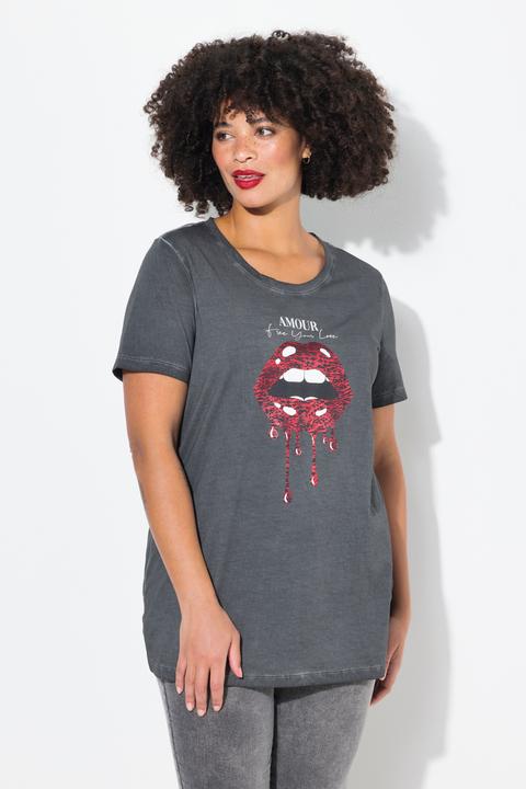 Actual product image Angel of Style T-Shirt, Komfort Fit, Lippen-Motiv (56)
