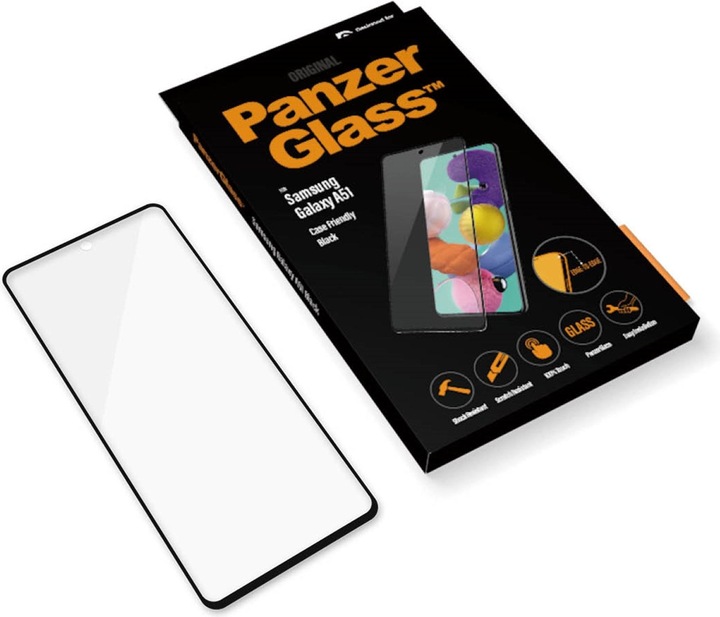 Produktbild PanzerGlass Edge to Edge (1 Stück, Samsung Galaxy A51)