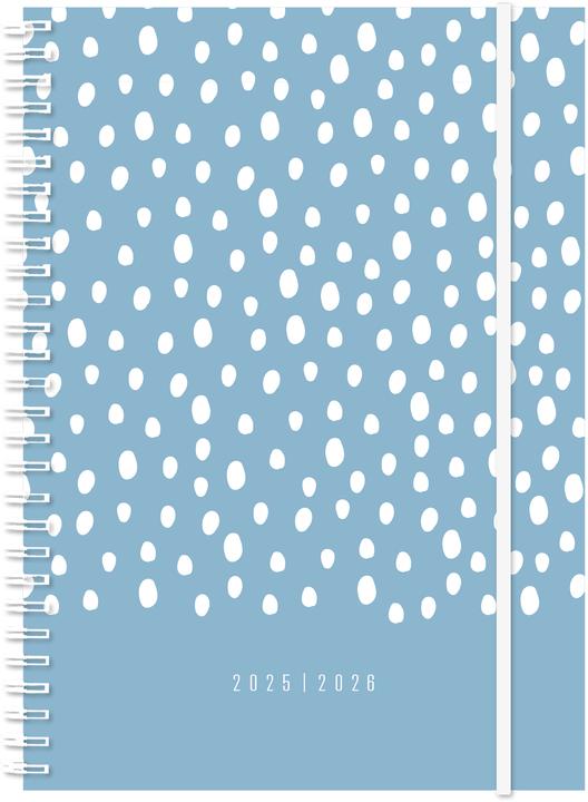 Image du produit Simplex Schüleragenda Joy Plus 26/27 500423.27 1W/2S 17M dunkelblau 14.8x21cm (1 semaine / 2 pages)